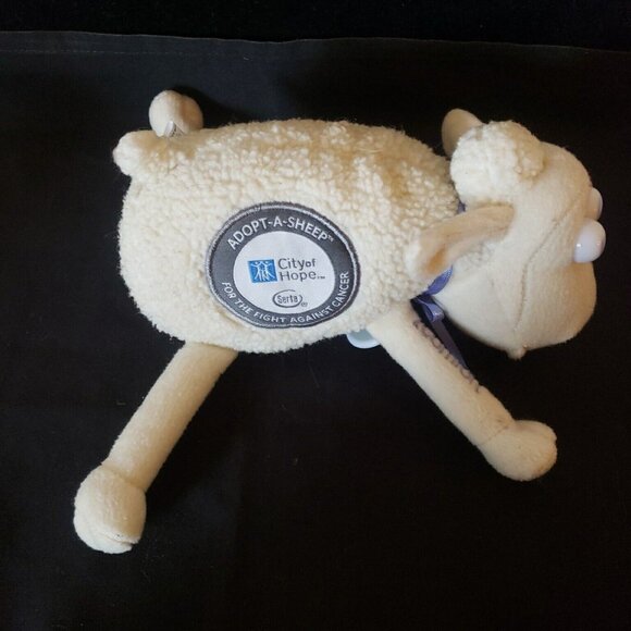 Serta Sleep Sheep Beanie Lot 2 Advertising Toy Scotty Bedtime Counting #1 Curto - Picture 10 of 14